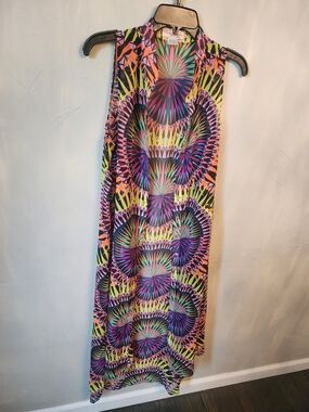 Mara Hoffman Multicolor Radiant Swimsuit Cover Size Medium